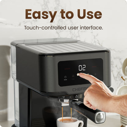 Craftbrew Espresso Machine - Black Stainless
