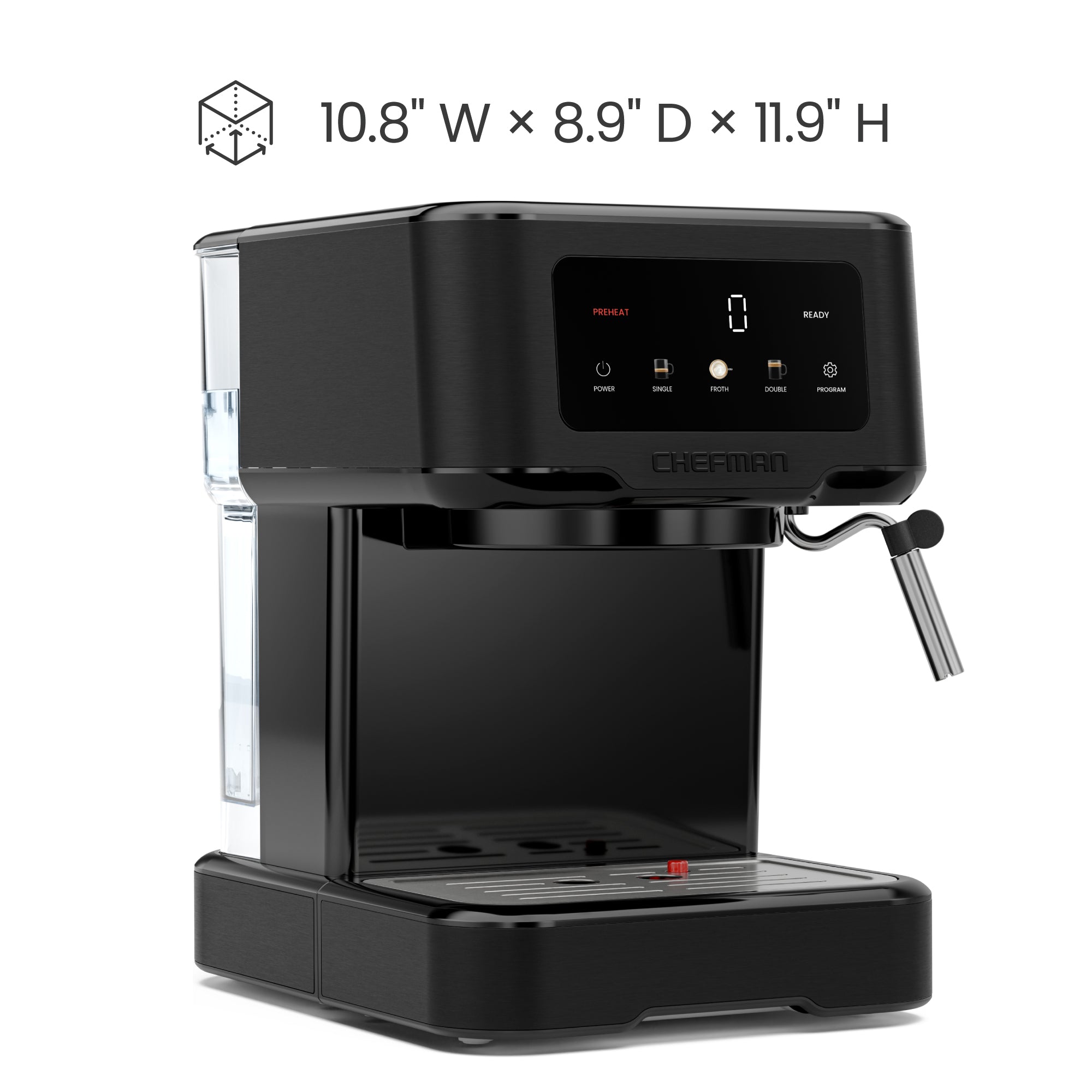 Craftbrew Espresso Machine - Black Stainless