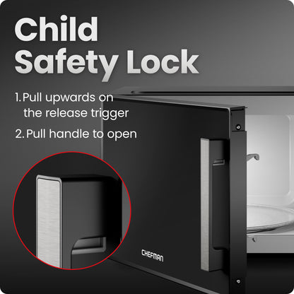 1.1 Cu. Ft. Countertop Digital Microwave Oven