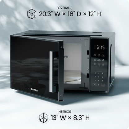 1.1 Cu. Ft. Countertop Digital Microwave Oven