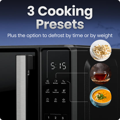 0.7 Cu. Ft. Countertop Digital Microwave Oven