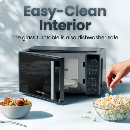 0.7 Cu. Ft. Countertop Digital Microwave Oven