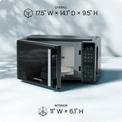 0.7 Cu. Ft. Countertop Digital Microwave Oven