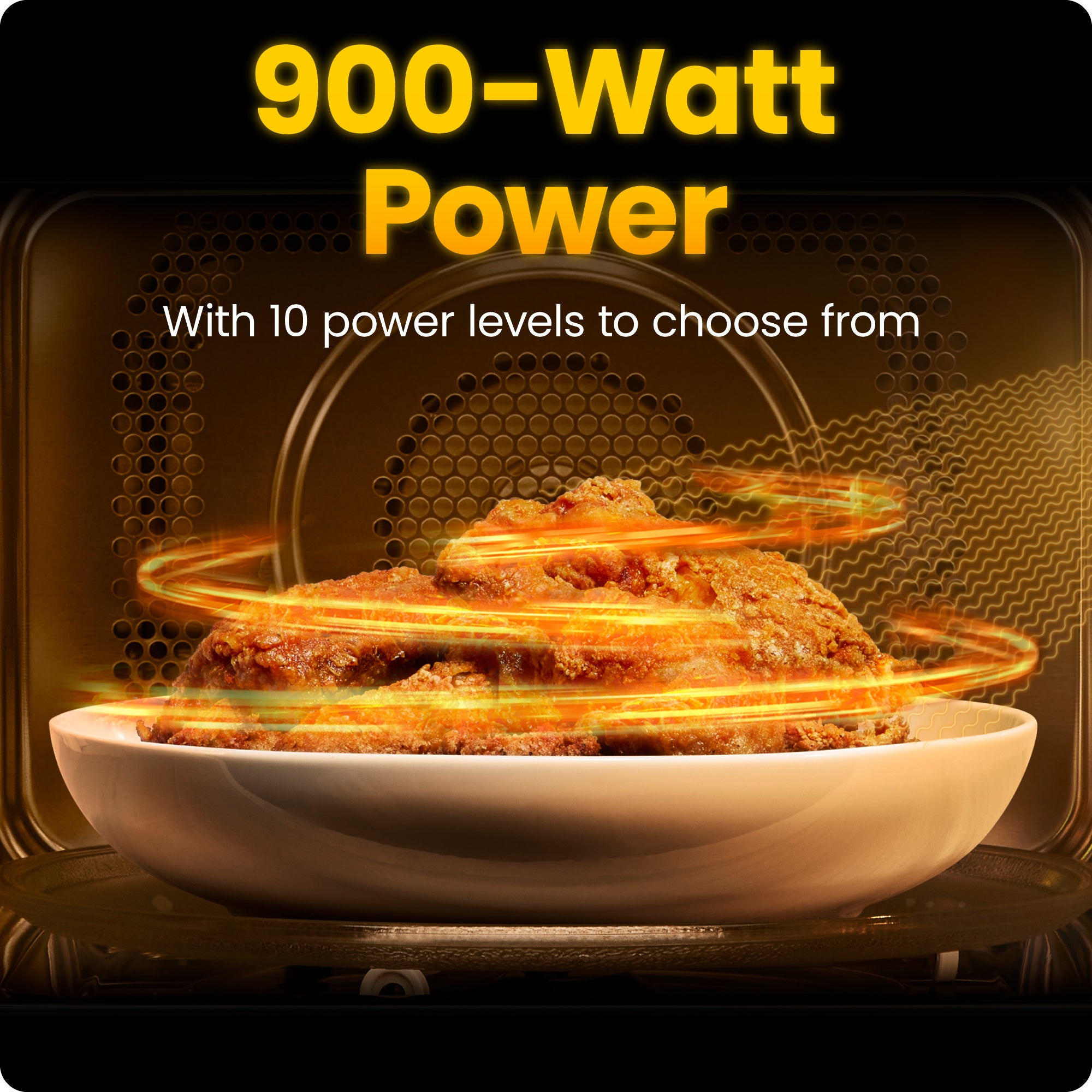 Countertop 0.9 Cu. Ft. Digital Microwave Oven