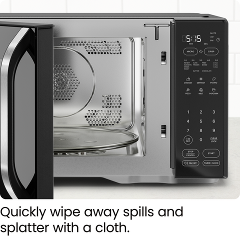 MicroCrisp Countertop Digital Microwave Oven
