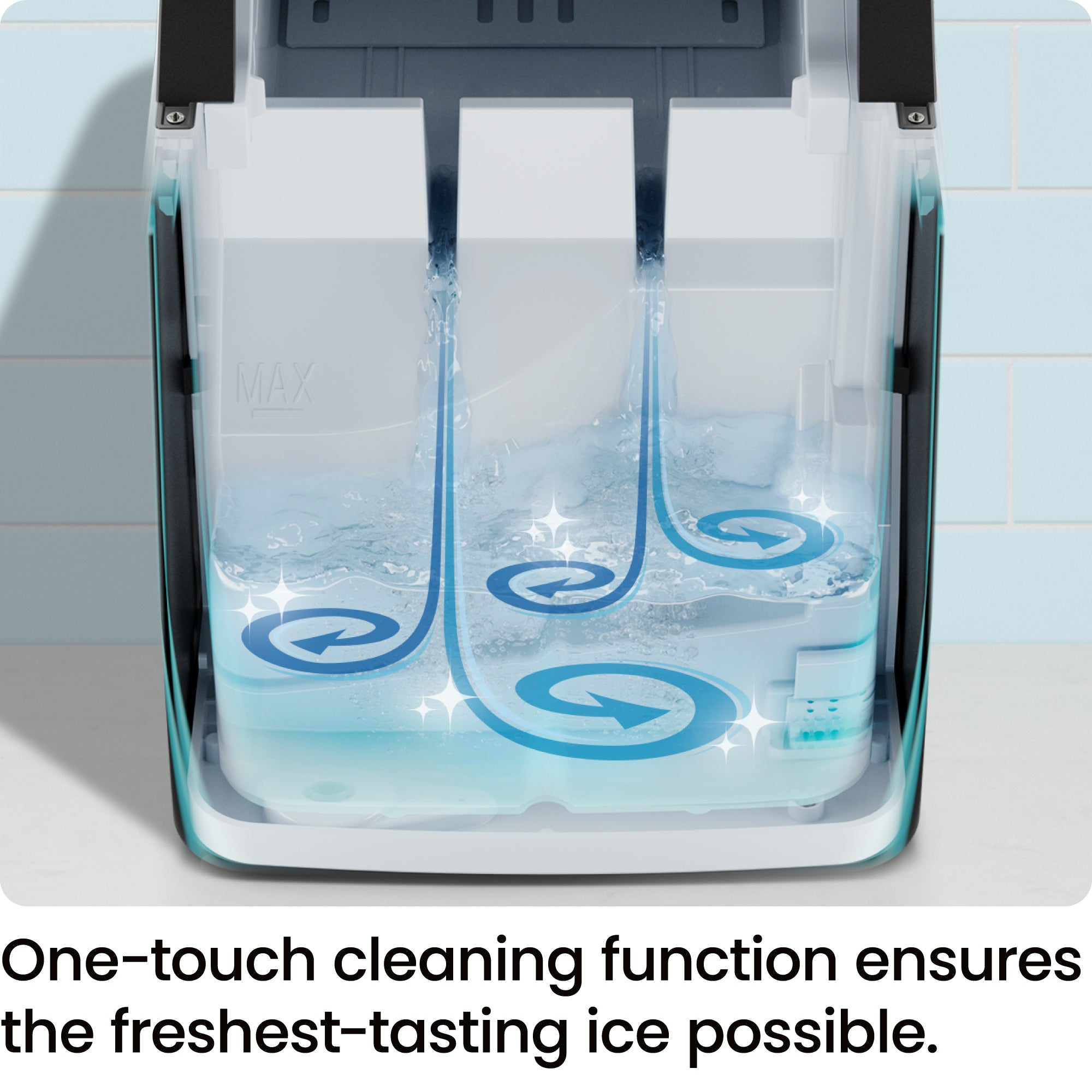 Compact Bullet Ice Maker - Black
