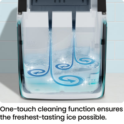 Compact Bullet Ice Maker - Black