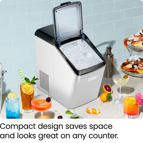 "The Pebble" Countertop Nugget Ice Machine by Iceman™