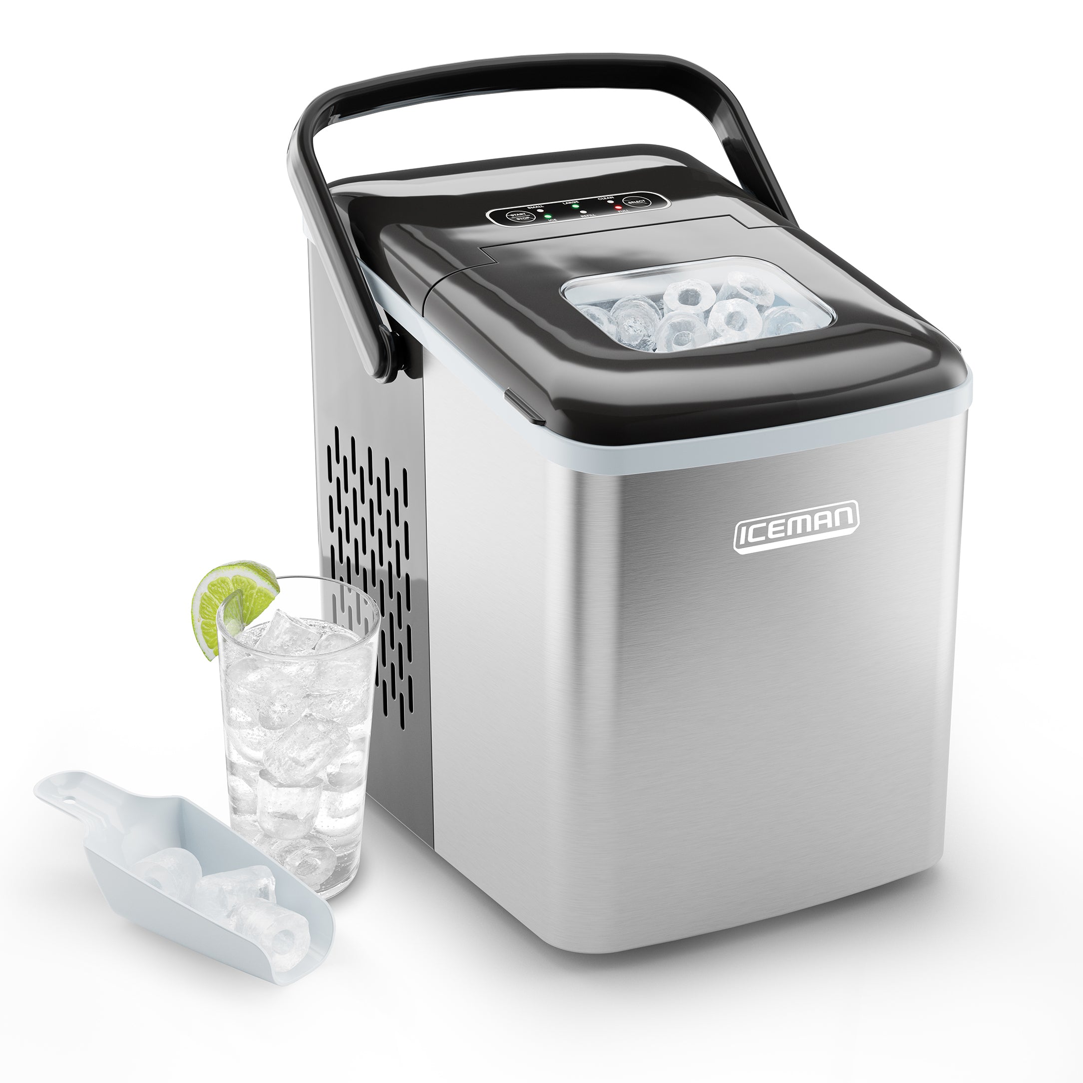 Dual-Size Ice Machine by Iceman®