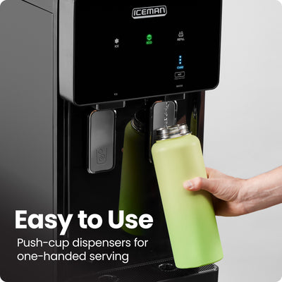 Bottom-Loading Ice Maker & Water Dispenser