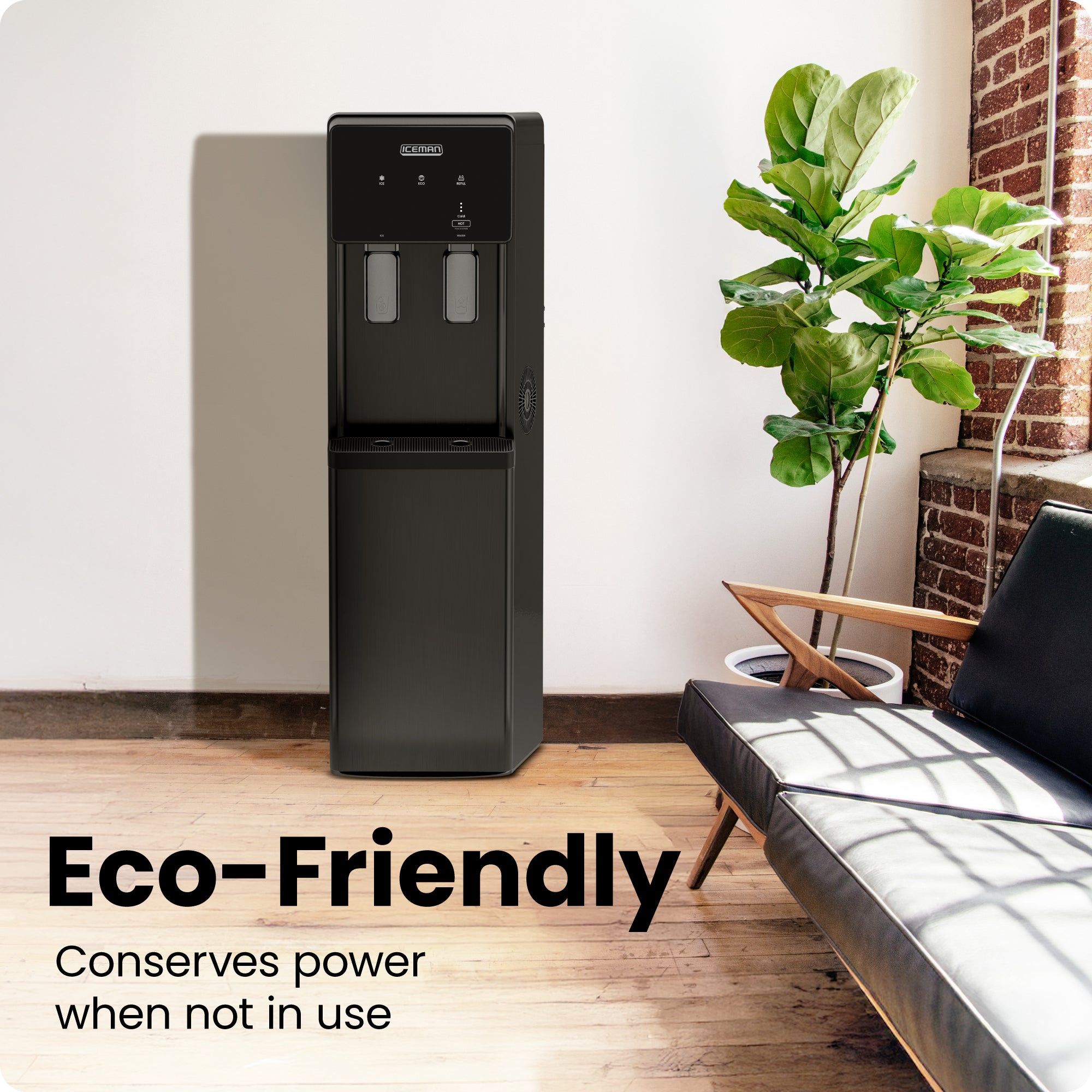 Bottom-Loading Water Dispenser & Ice Maker