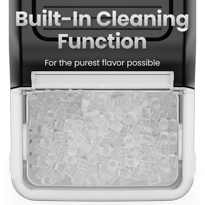Compact Nugget Ice Maker - Black