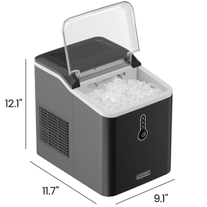 Compact Nugget Ice Maker - Black