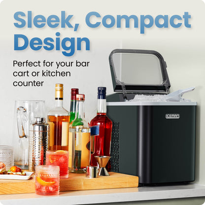 Pebble Compact Countertop Ice Maker by Iceman®