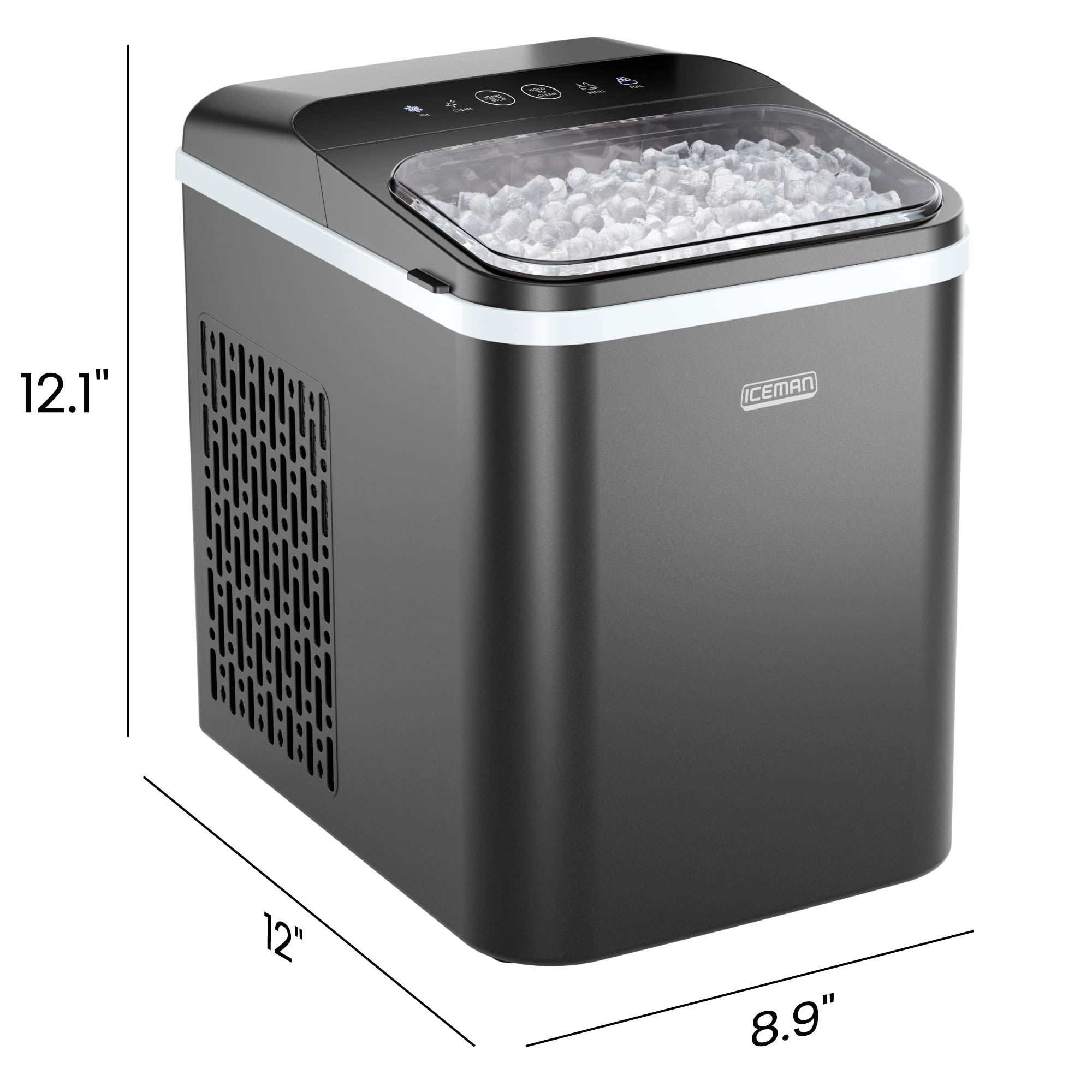 Pebble Compact Countertop Ice Maker by Iceman®