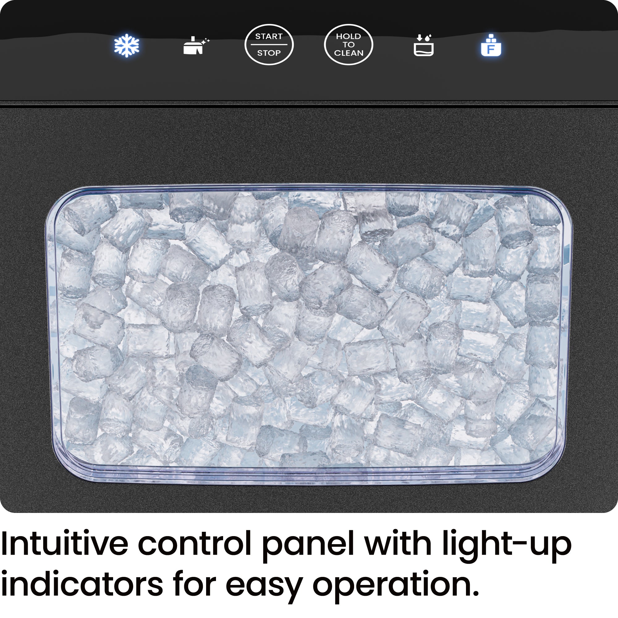 Pebble Countertop Ice Maker by Iceman®