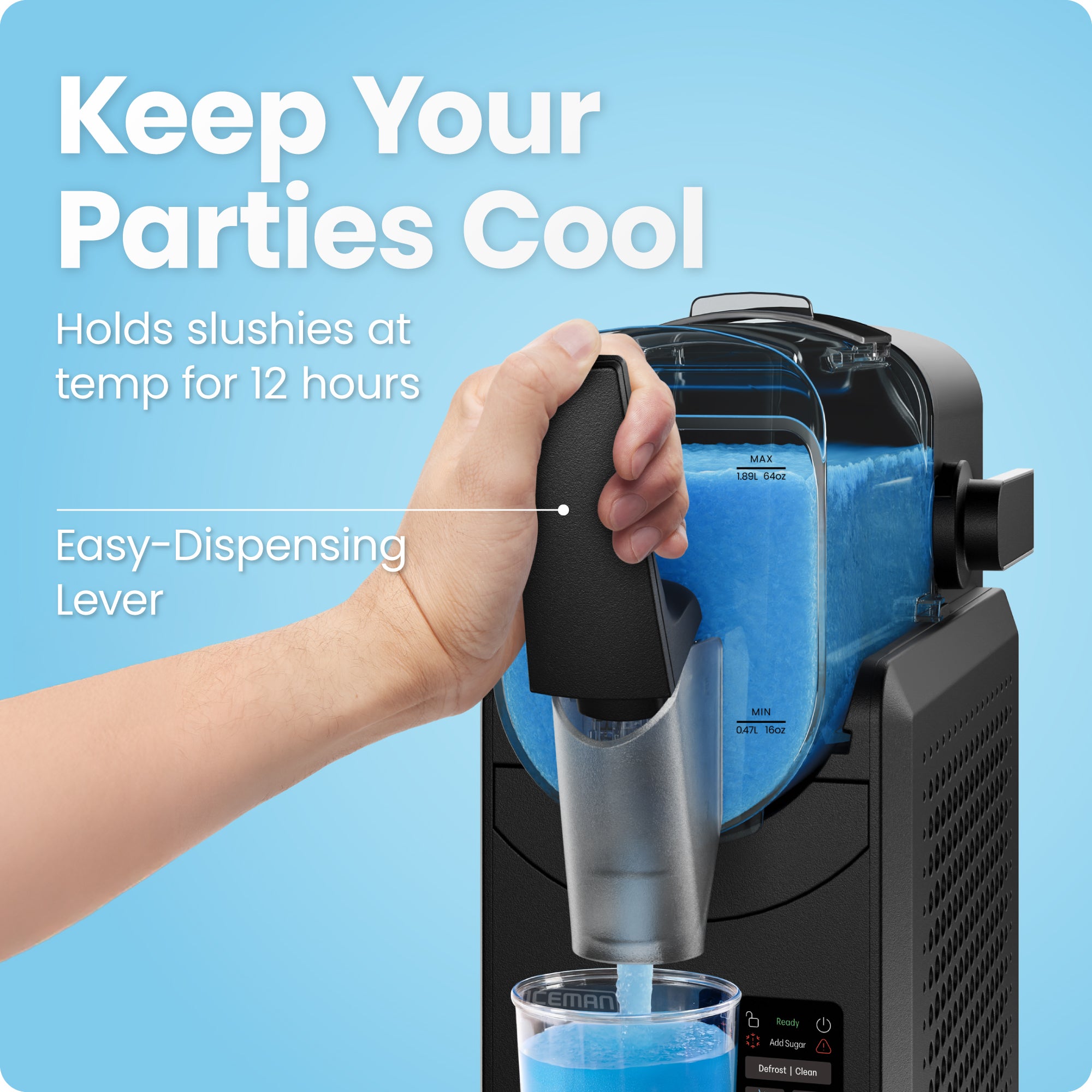 Slush-Ease MAX Slushy Machine - Black