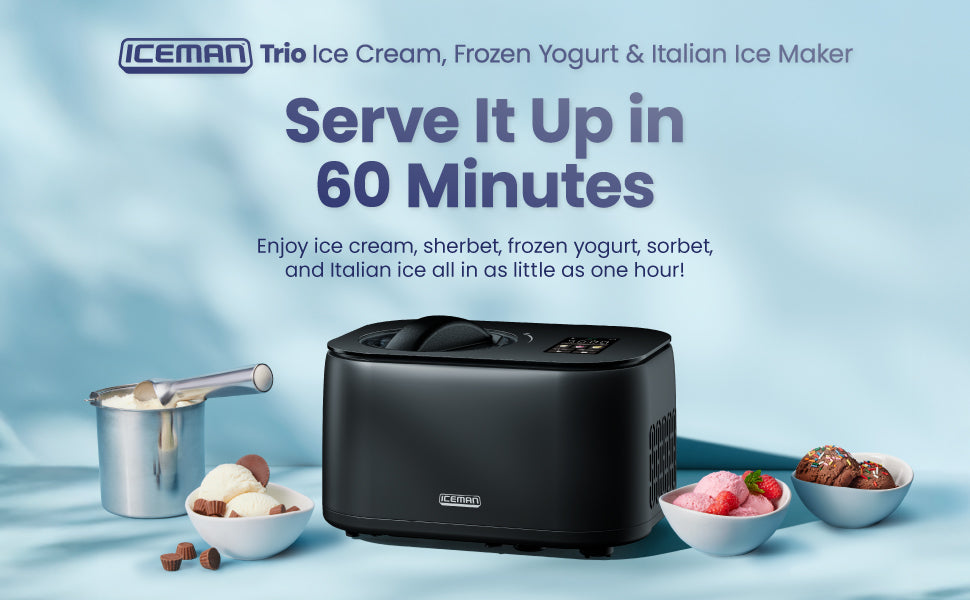 Trio™ Ice Cream Maker by Iceman – Chefman