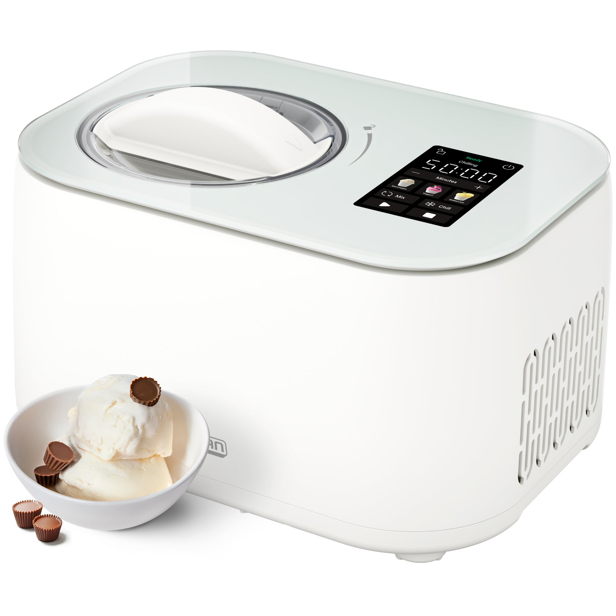 Iceman Trio Ice Cream Maker - White