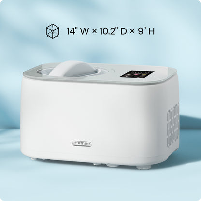 Iceman Trio Ice Cream Maker - White