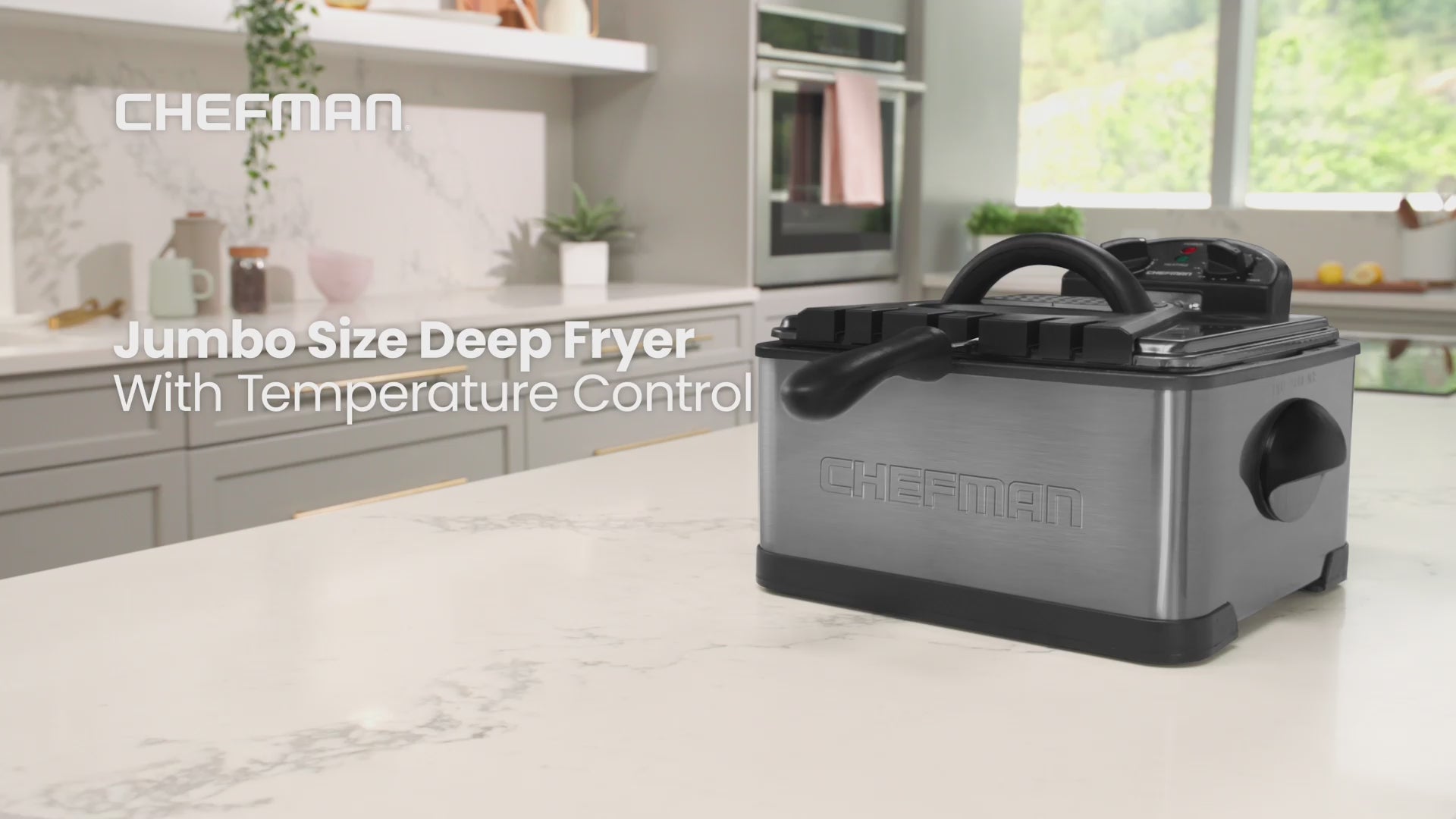 Jumbo Deep Fryer – Chefman