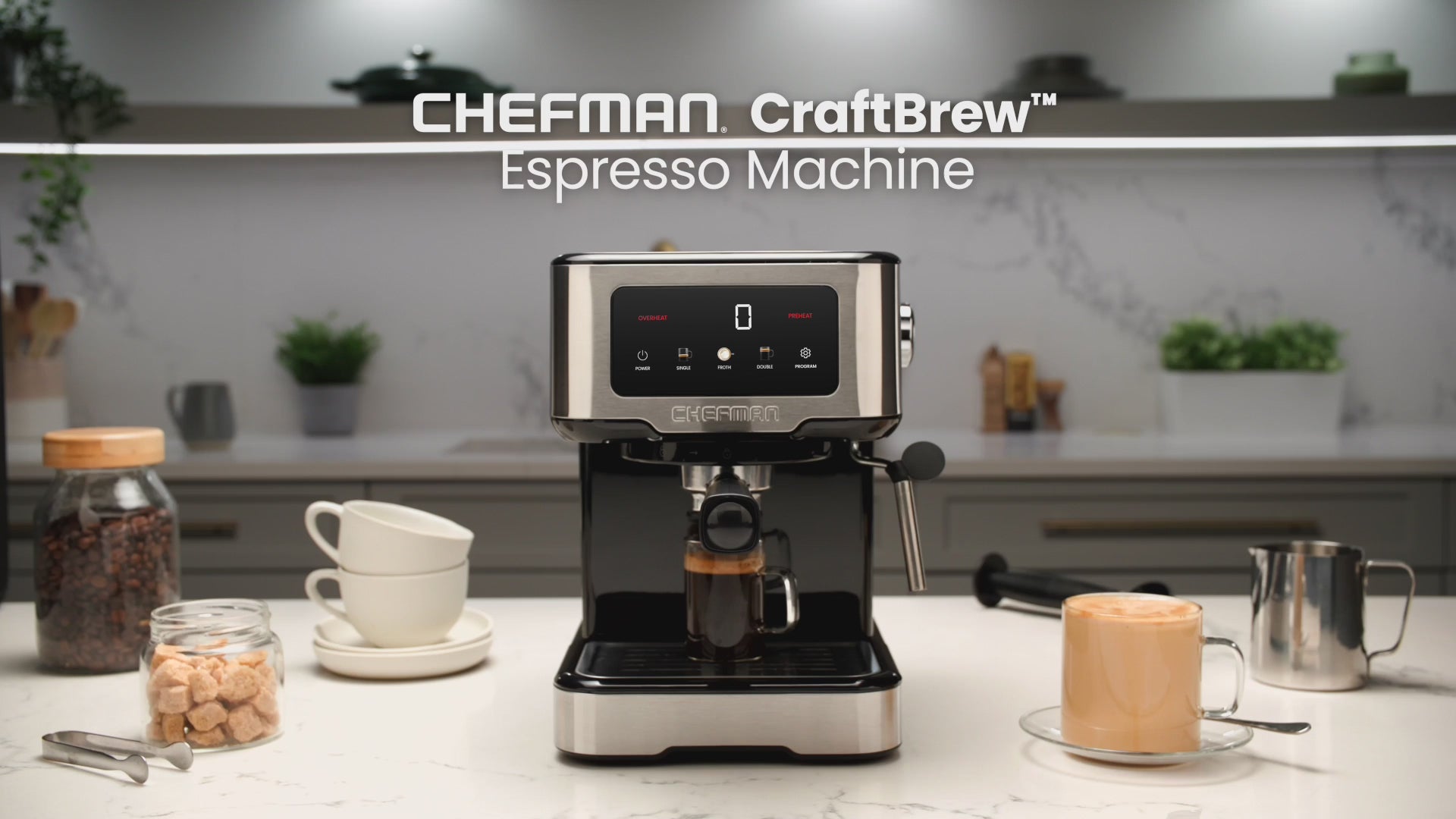 CraftBrew Espresso Machine – Chefman