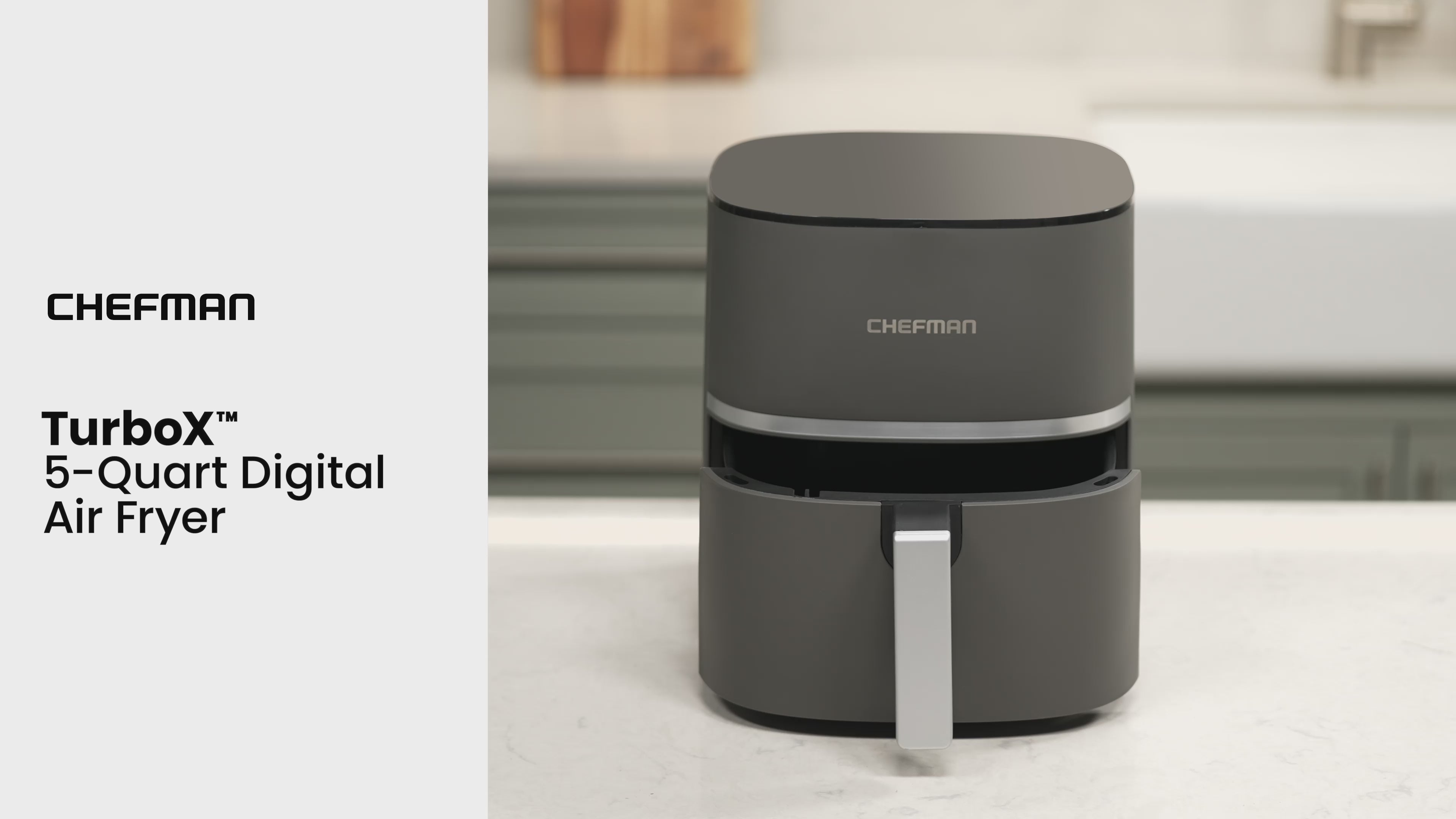 TurboX 5-Quart Air Fryer – Chefman