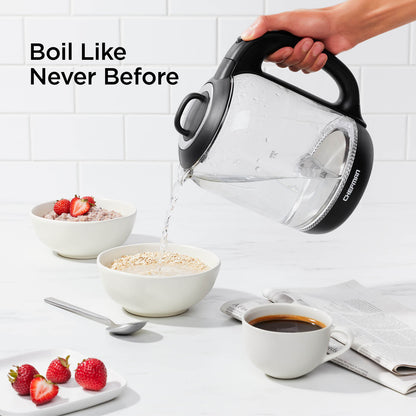 1.7-Liter Tea-Infusing Glass Electric Kettle