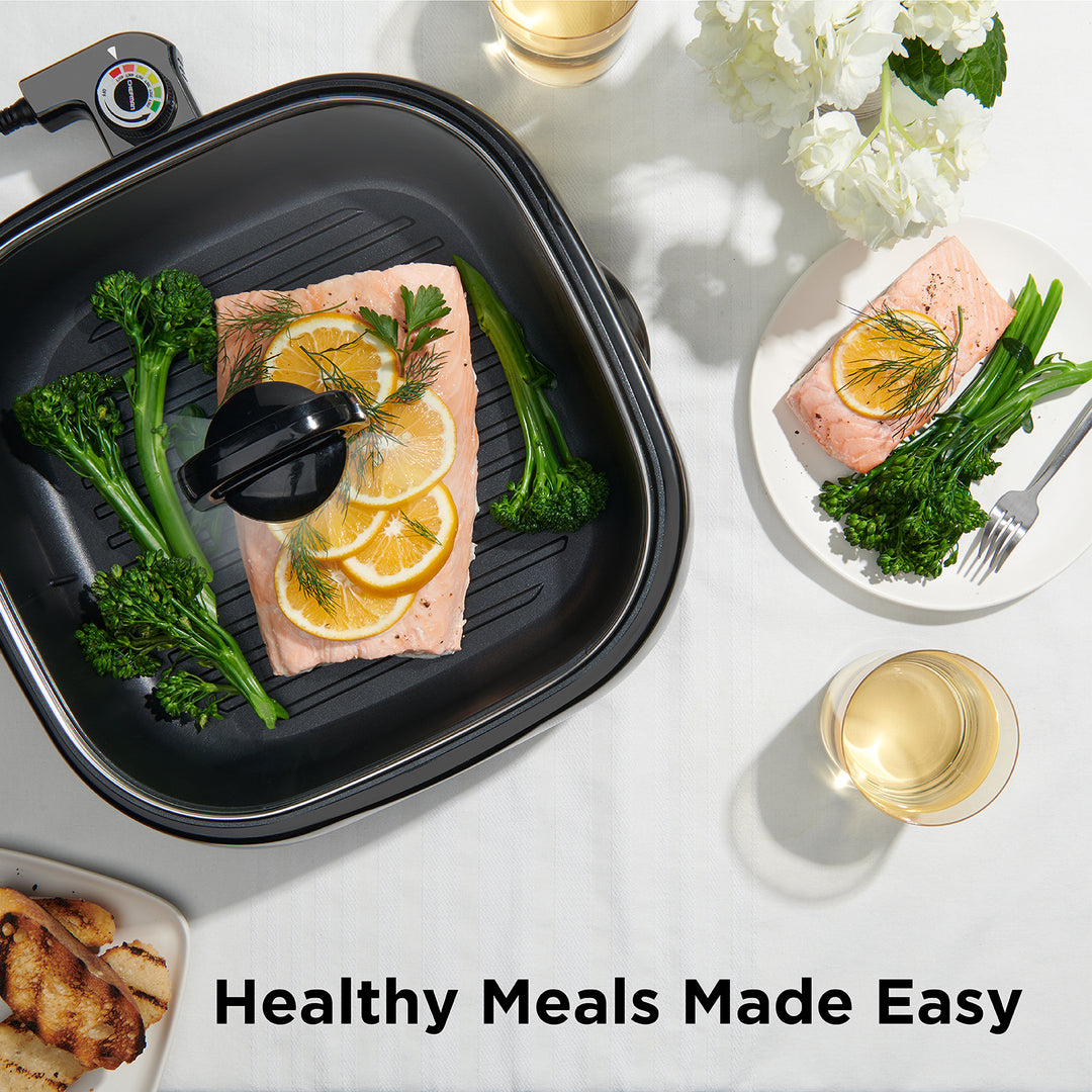 Electric Grill And Skillet, 4.2Quart Chefman