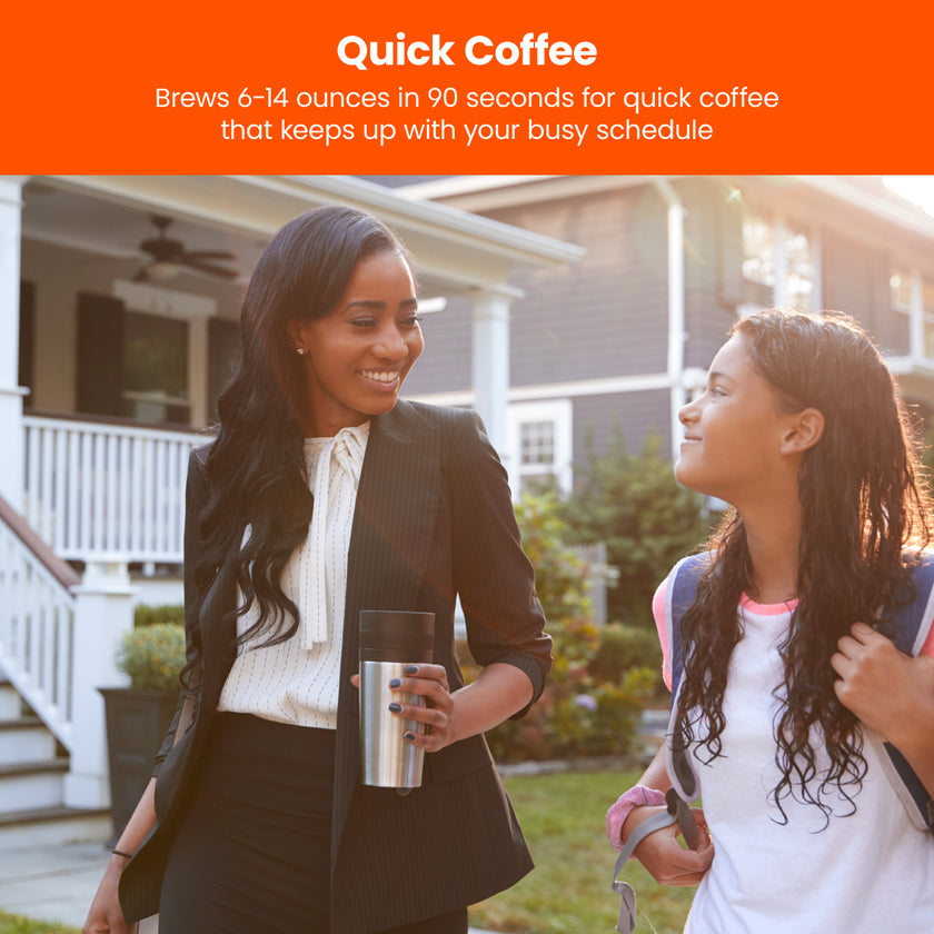 InstaCoffee Max SingleServe Brewer with Lift Chefman