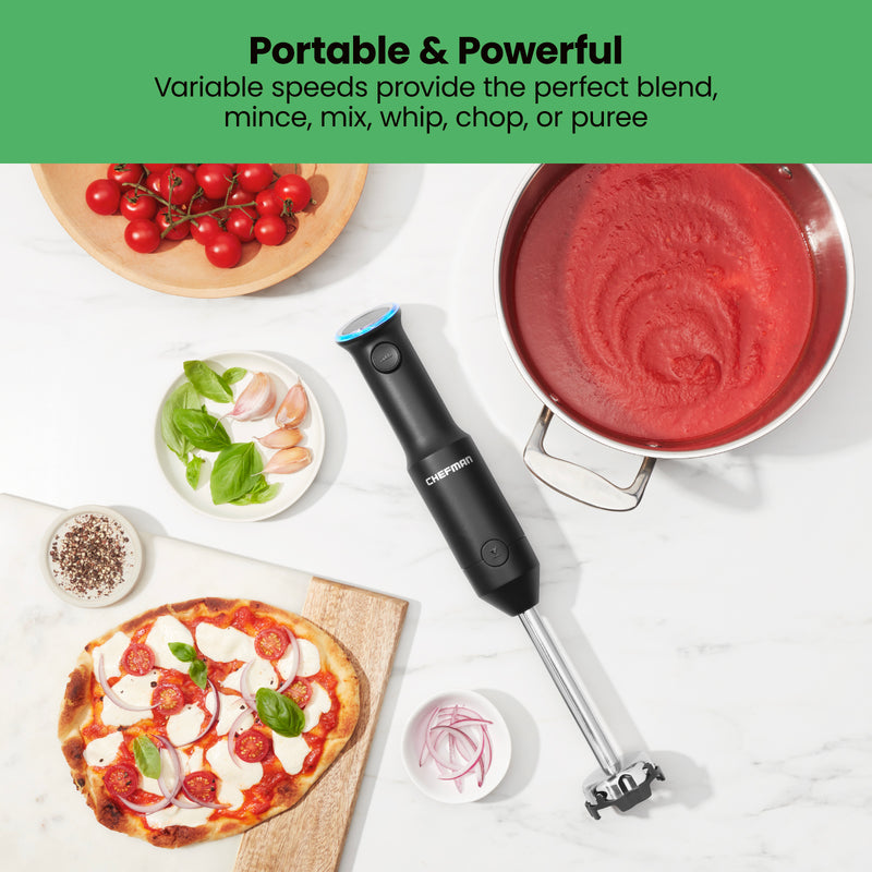 Cordless Immersion Handheld Blender Chefman