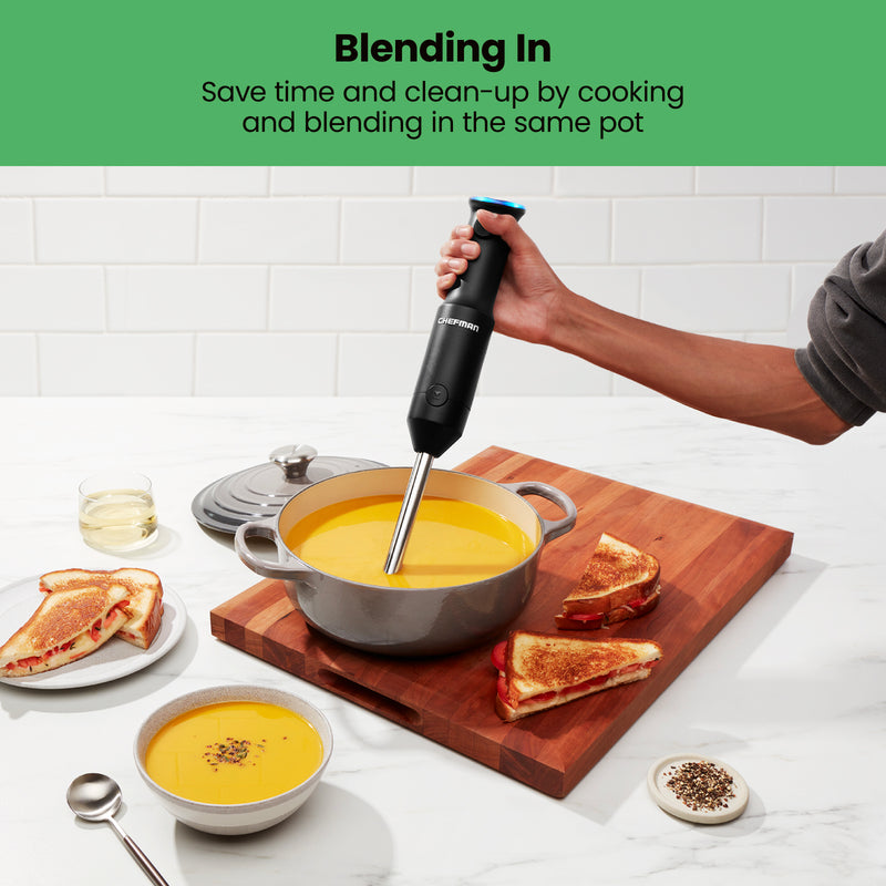 Cordless Immersion Handheld Blender Chefman