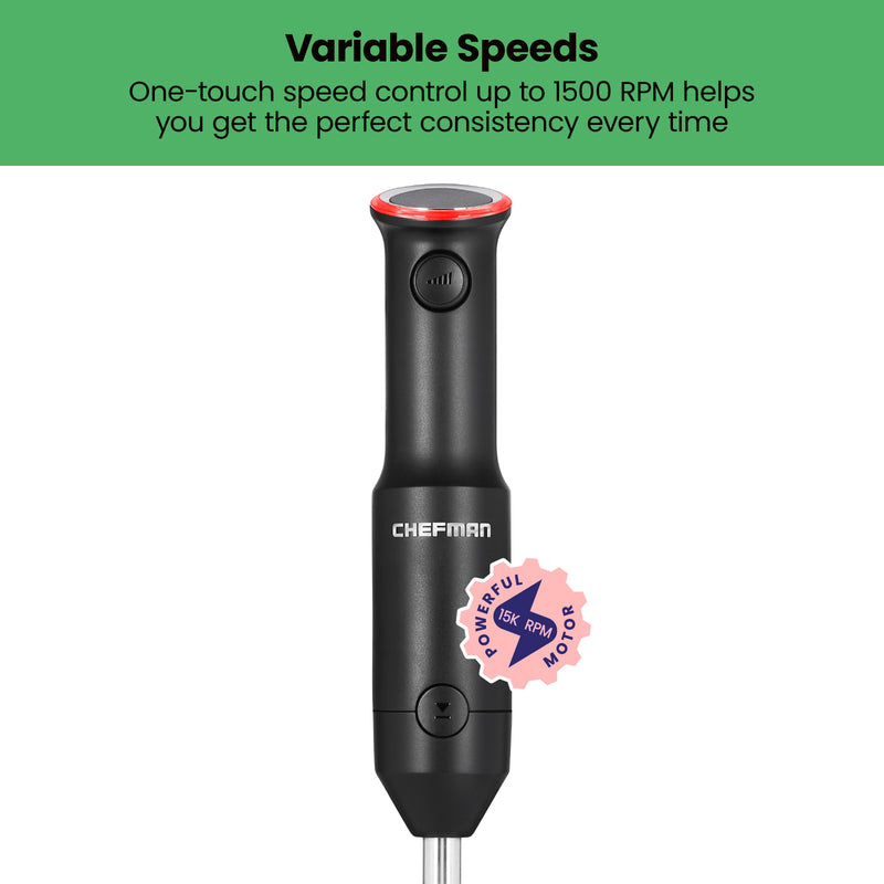 Cordless Immersion Handheld Blender Chefman