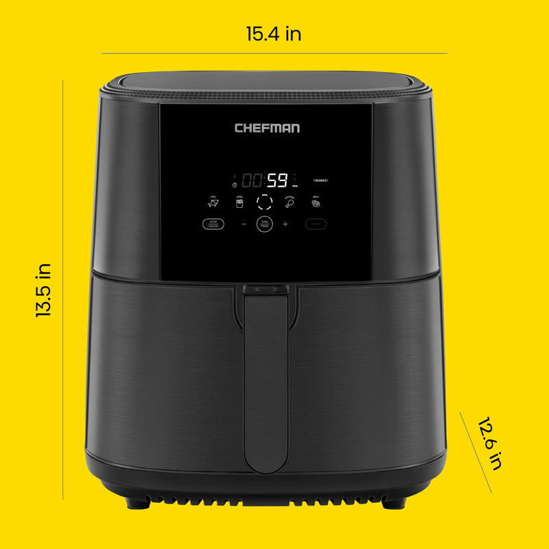 8 Qt. TurboFry Touch Air Fryer with Divider