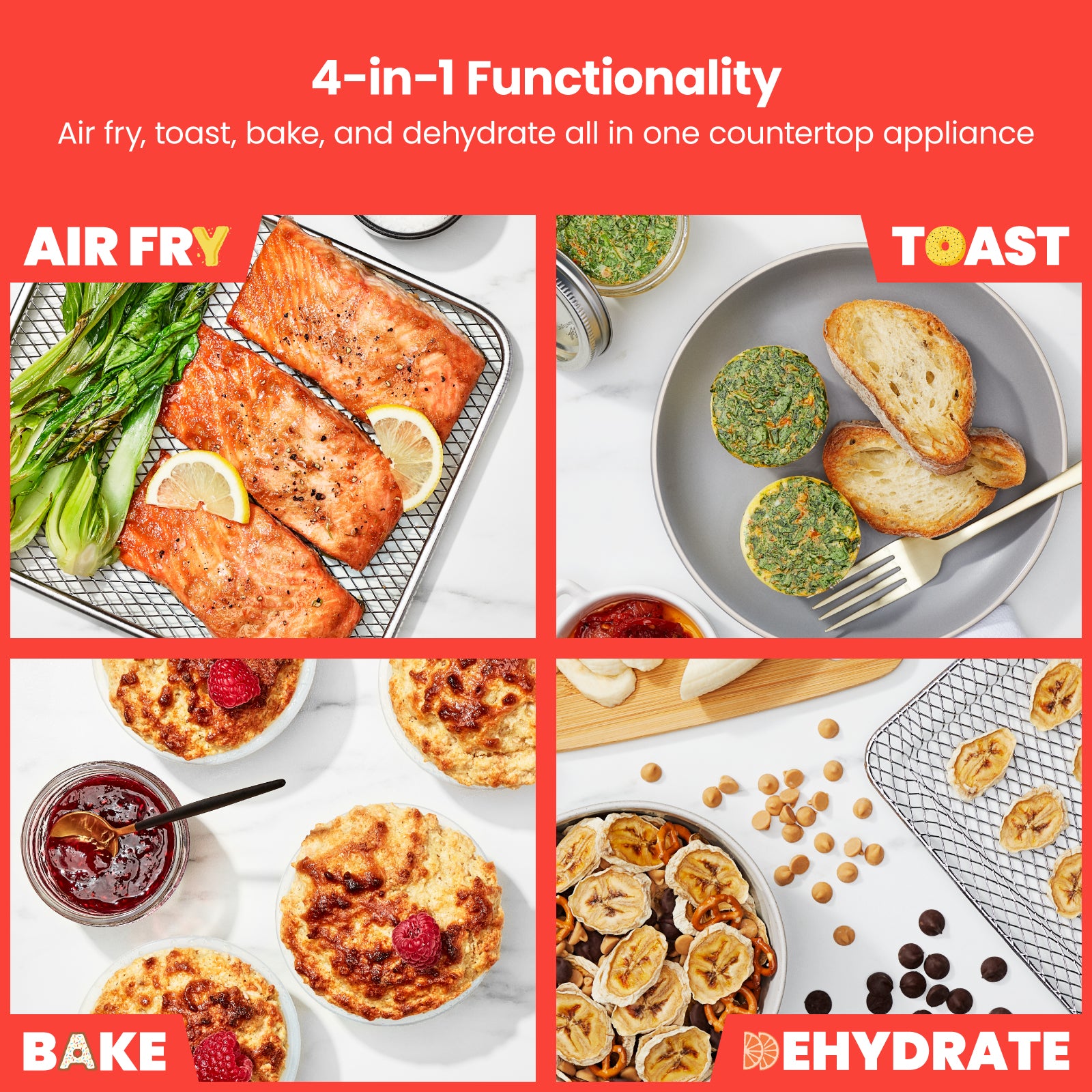 Toast-Air® Touch Air Fryer + Oven (Black)