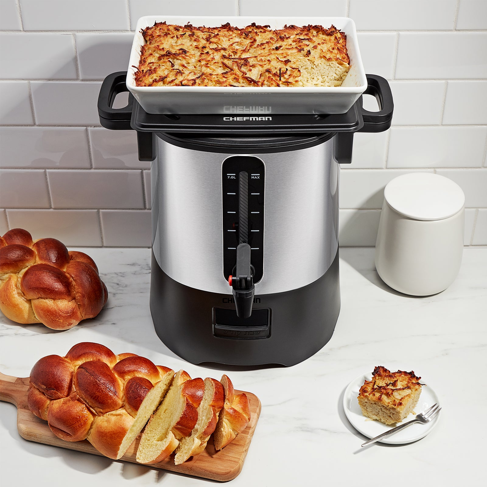 Warming Urn with Warming Tray Lid