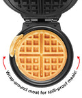 Anti-Overflow Waffle Maker