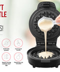 Anti-Overflow Waffle Maker