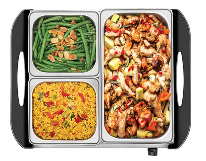 Electric Buffet Server + Warming Tray