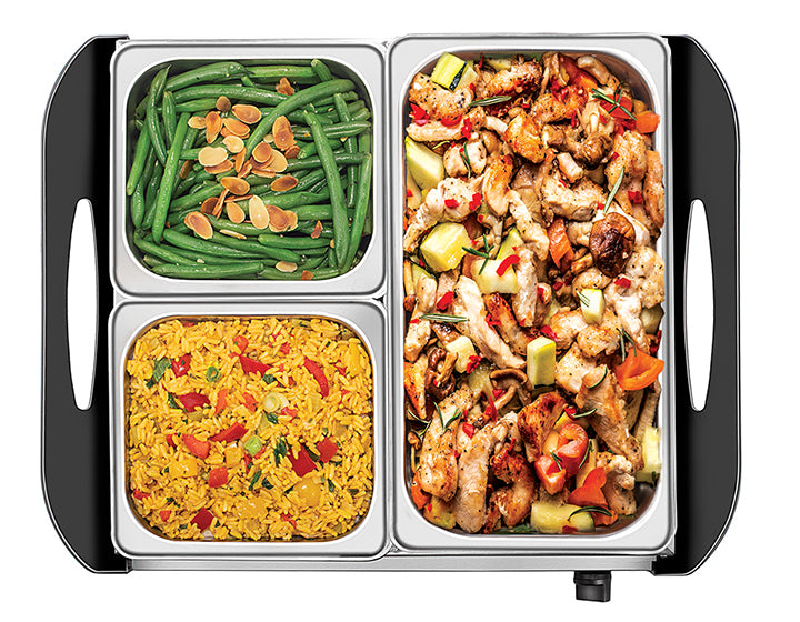 Electric Buffet Server + Warming Tray