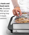 Electric Buffet Server + Warming Tray