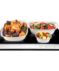 Family Size Glasstop Warming Tray