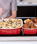 Family Size Glasstop Warming Tray