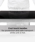 Family Size Glasstop Warming Tray