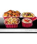Family Size Glasstop Warming Tray