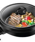 3-In-1 Electric Grill Pot & Skillet