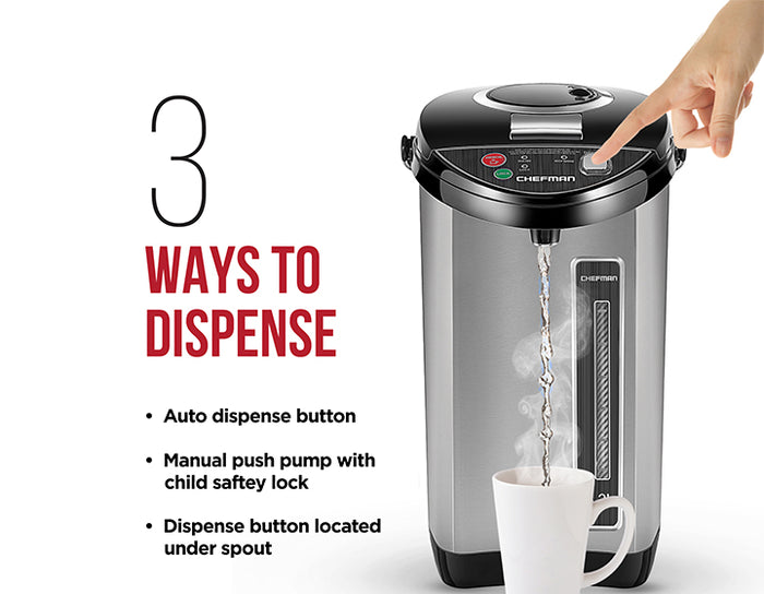 Electric Hot Water Pot – Chefman