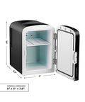 Portable Mirrored Personal Fridge