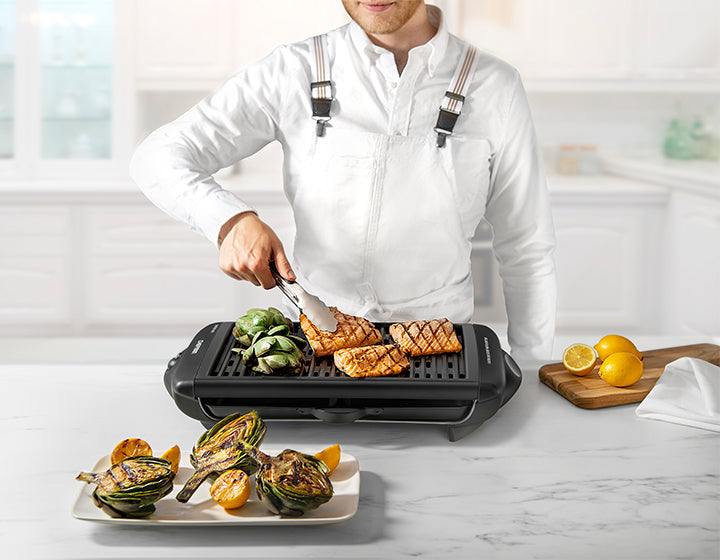 Best Buy: Chefman Electric Smokeless Indoor Grill with Nonstick Coating  RJ23-SG